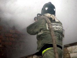 На ул. Тверская в Самаре горело здание на 70 кв. метрах
