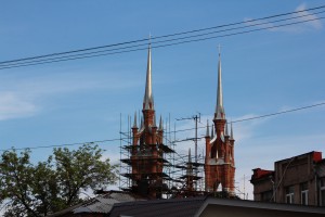 Реставрация костела в Самаре подходит к концу
