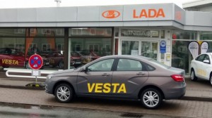 LADA Vesta пользуется хорошим спросом в Европе