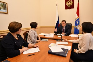 Глава  региона Дмитрий Азаров провел прием граждан